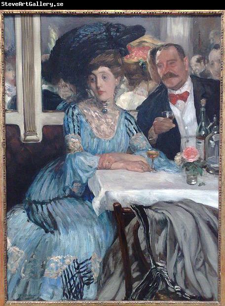 William Glackens At Mouquin's